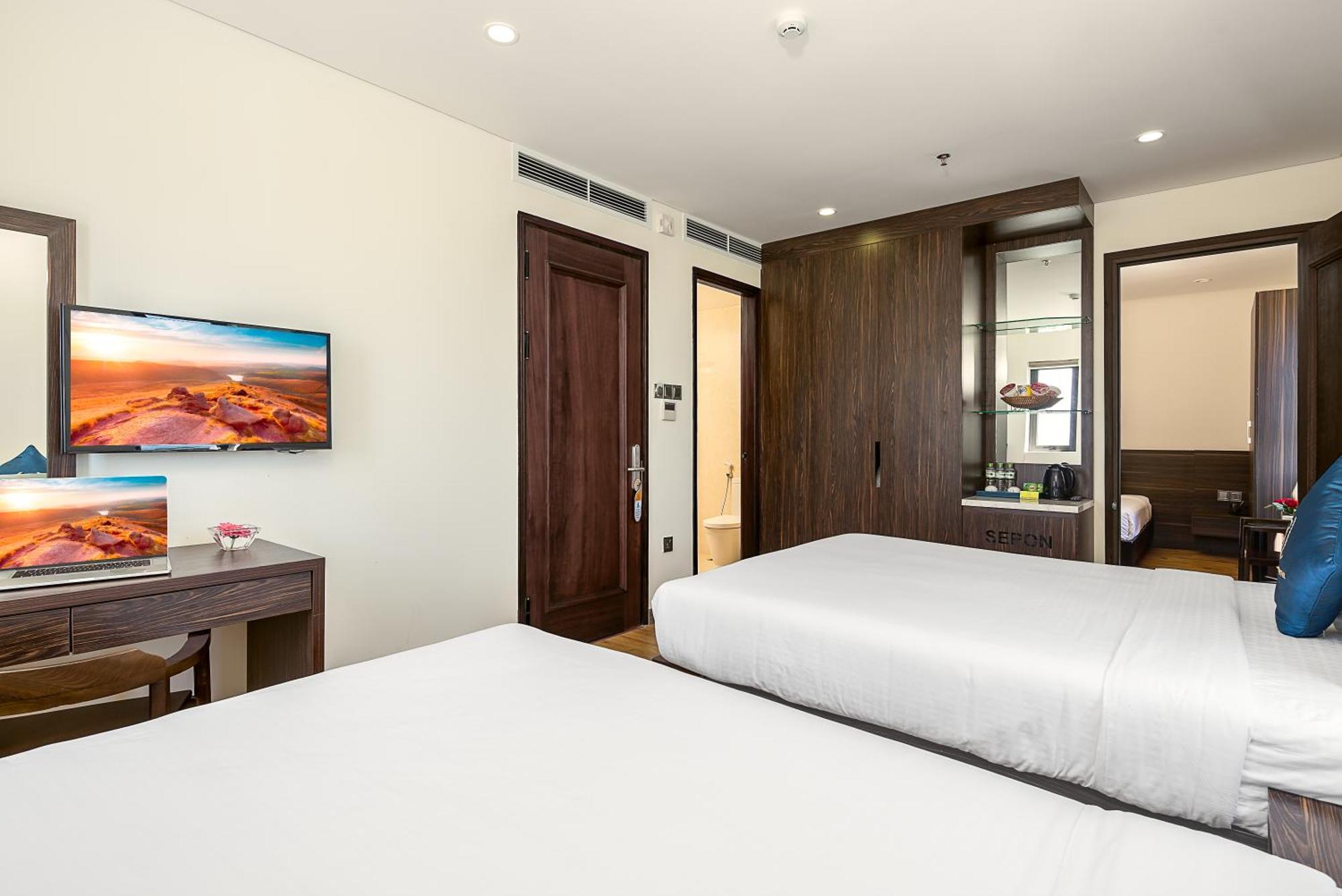 Sepon Blue Hotel Da Nang Buitenkant foto